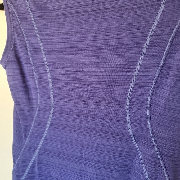 EUC Athleta Pacifica Illume UPF Fitted Tank Blue Purple Xsmall - Picture 6 of 12